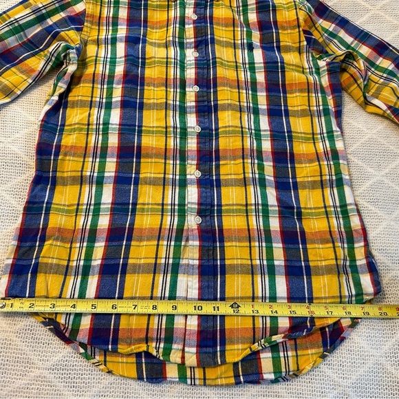 Ralph Lauren Men’s. Yellow and Blue Classic Button Down Shirt. Size small. - Picture 9 of 11